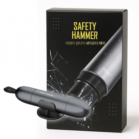 파인큐브 차량용 비상탈출 망치 #4