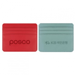 가죽 카드지갑 3단 포켓형 H331