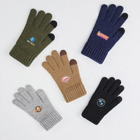 스마트폰 터치 니트 털장갑 H325 #2