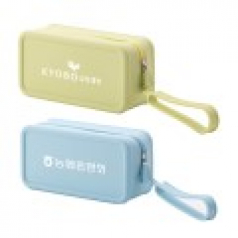 실리콘 지퍼백 미니 파우치 L H392