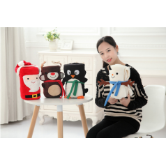 해피크리스마스 캐릭터 담요