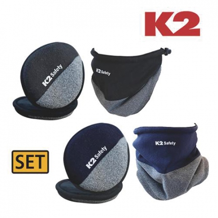 K2 정품 방한용품 세트 2026년식(귀마개+넥워머) #2
