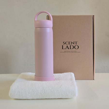 센트라도 송월 타올(수건)+모닝 핸들 텀블러 세트 #2