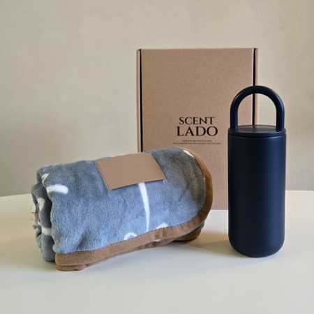 센트라도 극세사 담요+키링 텀블러 세트 #3