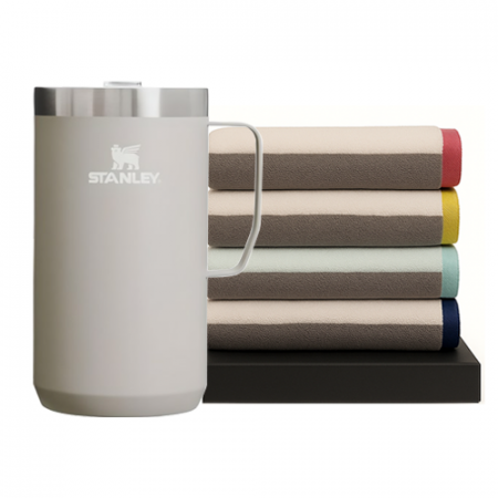 스탠리 클래식 캠프머그 709ml+송월고급타올세트 #2
