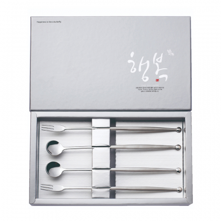 행복롱스푼포크세트(샌딩4P) #2