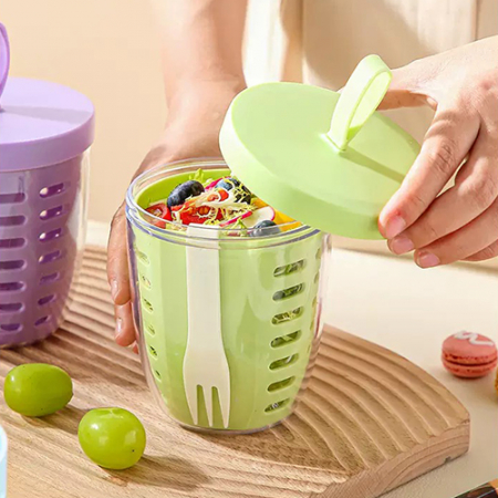 파파러브 샐러드 과일컵 후르츠팟 신선보관용기 #4