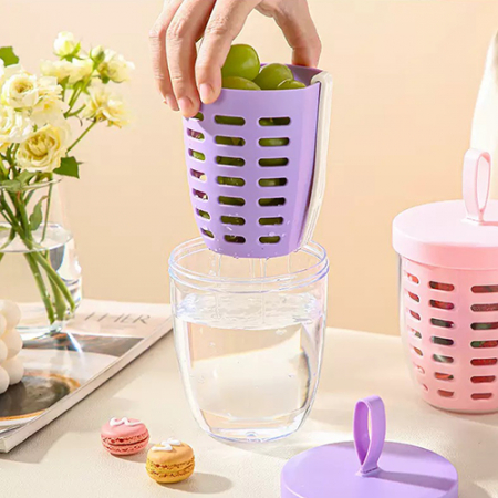 파파러브 샐러드 과일컵 후르츠팟 신선보관용기 #5