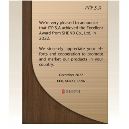 메탈 우드 상패8 #5