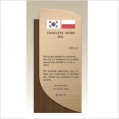 메탈 우드 상패8