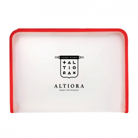 반투명 무지 지퍼화일 5cm / 실크인쇄 #2