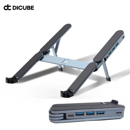 디큐브 플렉시젠 H USB허브 노트북거치대 #2