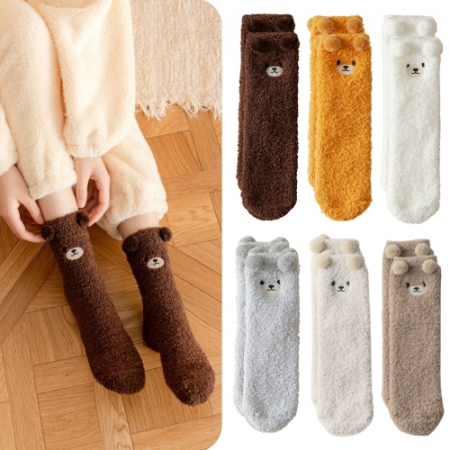 곰돌이 수면양말 따뜻한 겨울양말 보온양말 #3