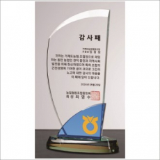 크리스탈 상패461