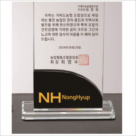 크리스탈 상패423 #5