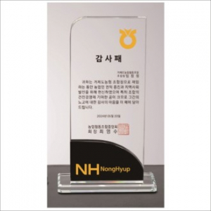 크리스탈 상패423