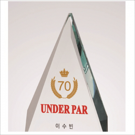 뿔 크리스탈 상패3 #4