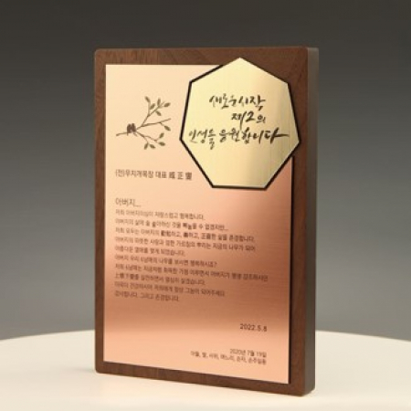 퇴직 감사 송공 감사패 E5223 #2