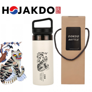 한국전통 호작도텀블러 독도보틀 캡캐리 380ml