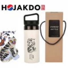 한국전통 호작도텀블러 독도보틀 캡캐리 380ml