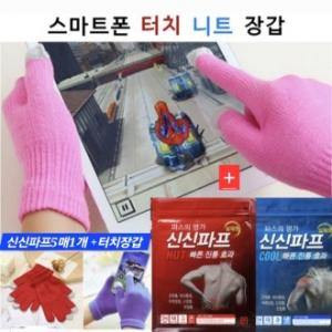 지엠 신신제약(신신파프5매+터치장갑)