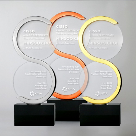 금속상패 임명 공로 재직 감사패 ART387 #3