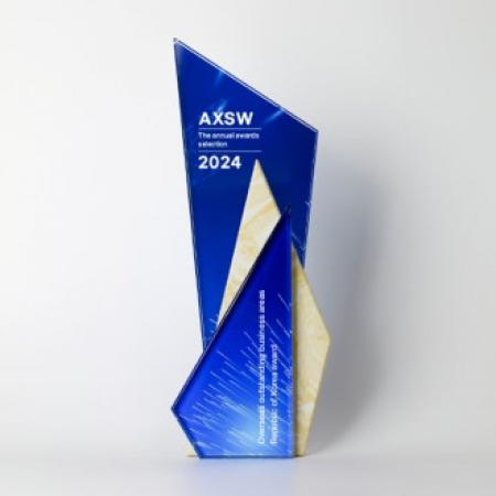 크리스탈상패 퇴임 공로 위촉 상패 ART381 #2