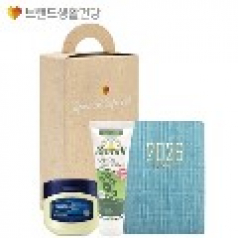 브랜드생활건강(미니플래너 다이어리+카밀핸드로션+바세린)