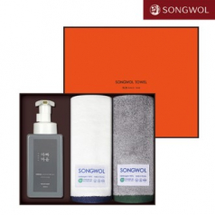 아빠마음 생활 세트 12호. 뉴 바이브 뱀부 220g 2P + 핸드워시 500ml 1P