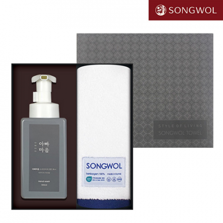 아빠마음 생활 세트 11호. 뉴 바이브 뱀부 220g 1P + 핸드워시 500ml 1P #2