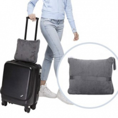 2웨이 여행 비행 기내 쿠션담요 무릎담요 1P