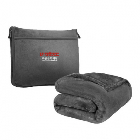 3웨이 항공담요 기내 쿠션 무릎담요 1P #4