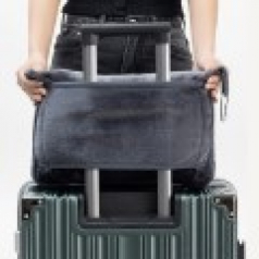 3웨이 항공담요 기내 쿠션 무릎담요 1P