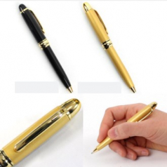 블랙/골드 미니 볼펜 행사 판촉 기업 학교 관공서 단체 행사사은품 단체선물 졸업선물