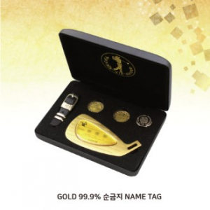 골드 네임텍+볼마커1(네임텍1개/볼마커2개)