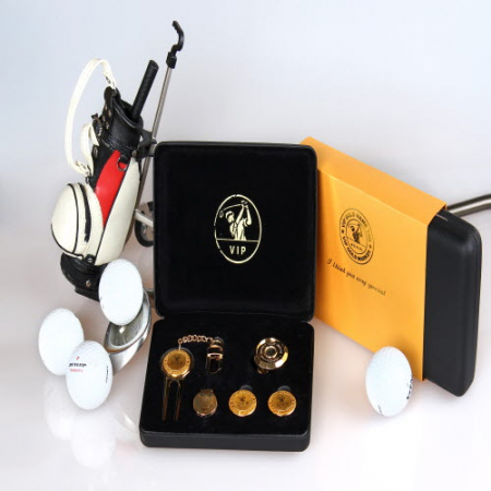 골드 볼마커 세트(볼마커2개/그린보수기1개) #2