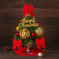 40cm 감성 솔잎 트리세트