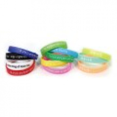 실리콘 홍보용 밴드(소/중/대)