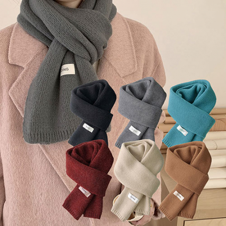 무드 니트 머플러 #2