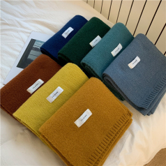 무드 니트 머플러