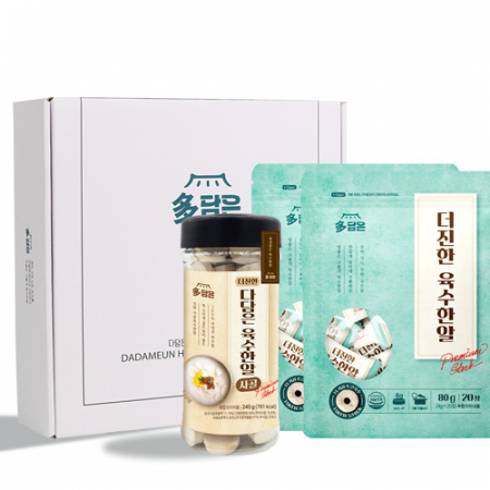 다담은 육수한알 사골멸치만능세트 SMM 100정 #3