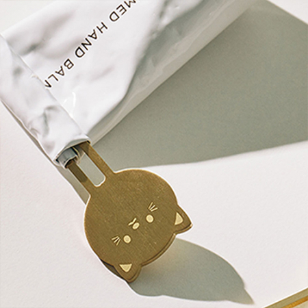 황동 고양이 튜브링거 핸드크림 디스펜서 치약짜개 #6