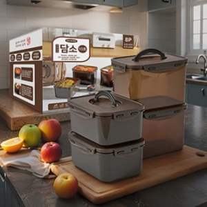 담소 김치통 10호 2.0L*2EA / 3.2L*2EA