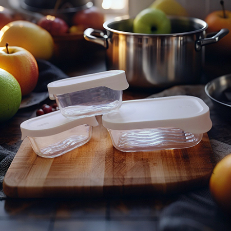 쉬젤 내열글라스 오븐 3종세트(930ml*1EA+370ml*2EA) #3