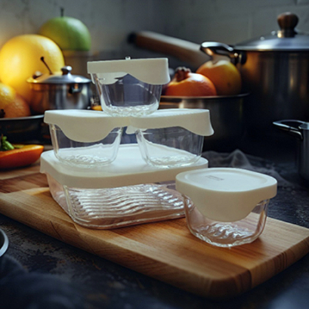 쉬젤 내열글라스 오븐 5종세트(1320ml*1EA+220ml*4EA) #3