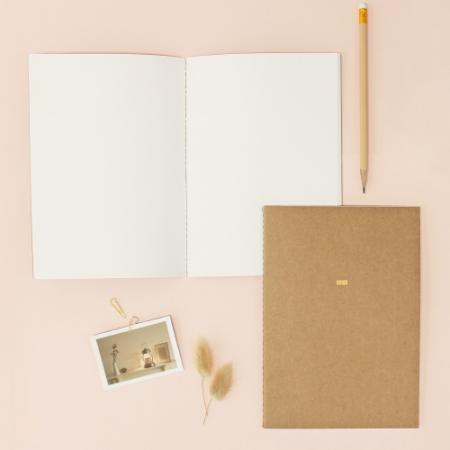 무지 크라프트 노트(제작형) #2