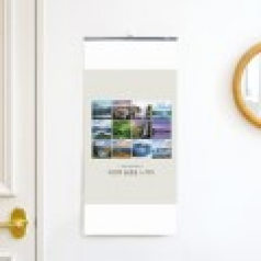 벽걸이달력 자연의 숨결을 느끼다 335*700 (인쇄가능)