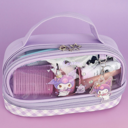 산리오 투명 2단 손가방 #7