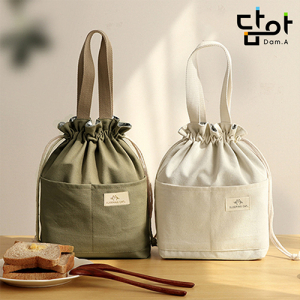 노티드담아 캔버스 보온 보냉백 쿨러백 에코백