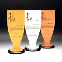 공로 우승 트로피 금속패 E7016